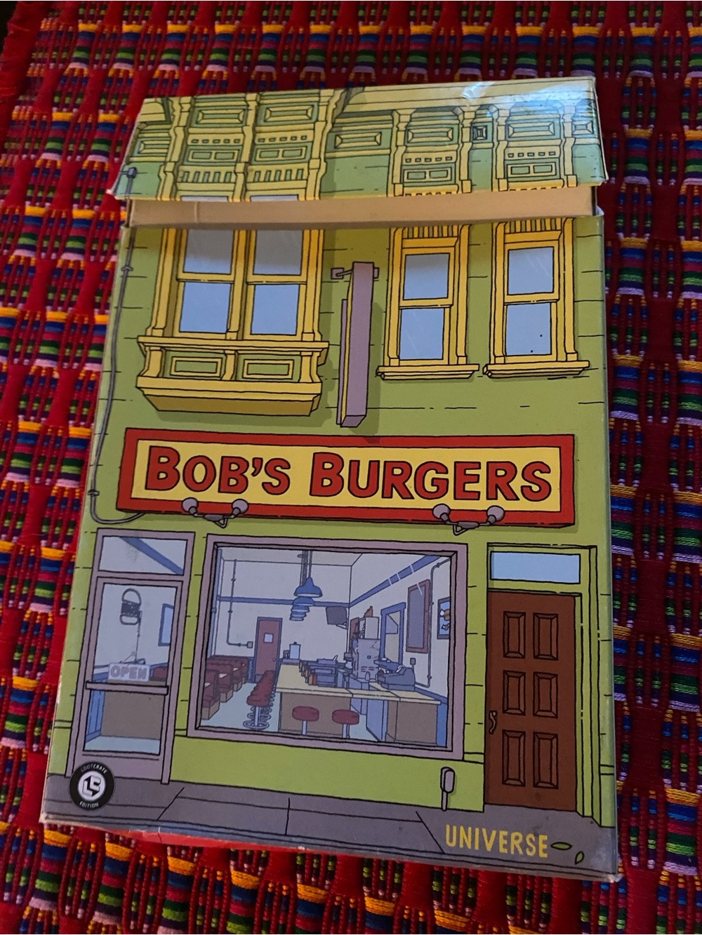 Box, Bob's Burgers Recipe Cards Burger Maker